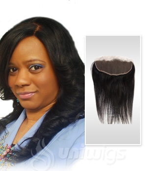 Natural Straight Free Part Lace Frontal
