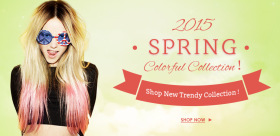 Uniwigs Released Spring Colorful Wig Collection; Biggest Hair Color Trend in 2015