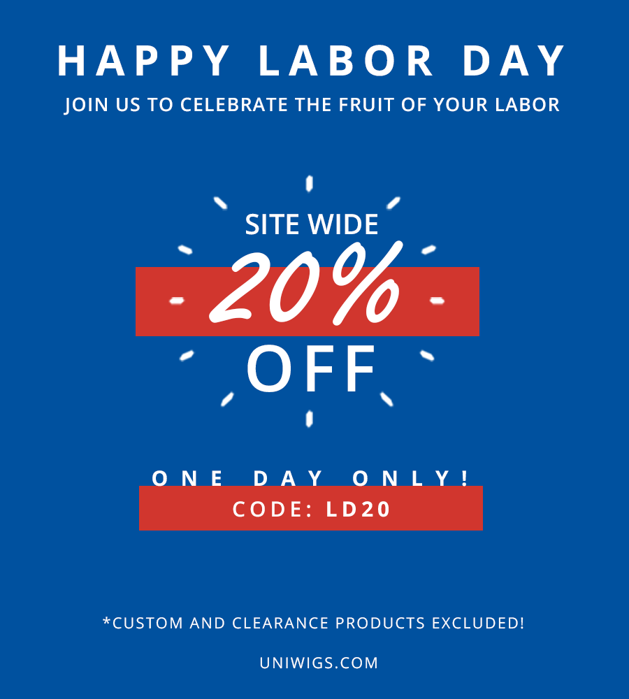 20% OFF only for one day – Labor Day Sale 2017
