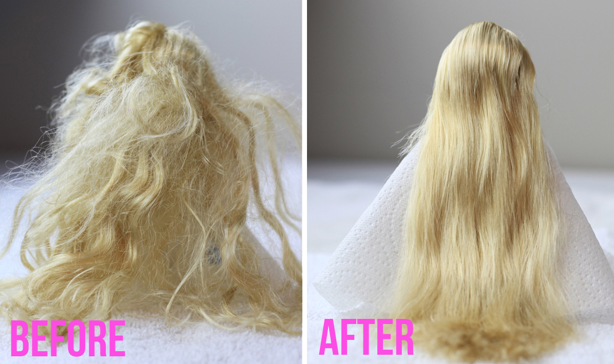 How to restore a tangled wig