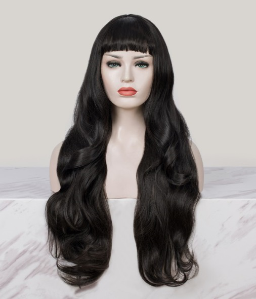  Lace Front Wig with Bangs